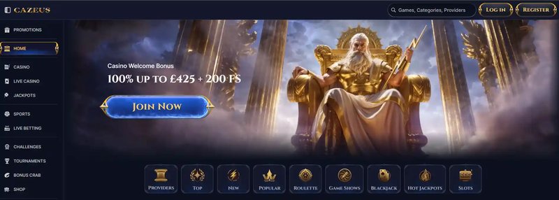 Cazeus casino games in United Kigdom Cazeus casino games in United Kigdom